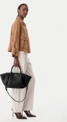 Guess - Shopper bag elegancka ze sklepu: eobuwie.pl w kategorii: Torby Shopper bag - zdjęcie WP-EBWP-9KUZS-09B_0000306263420