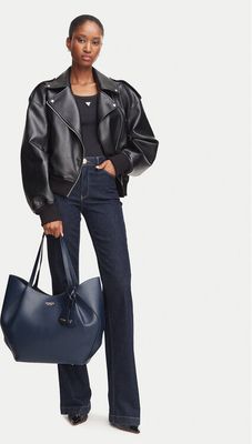 Shopper bag elegancka Guess ze sklepu: eobuwie.pl w kategorii: Torby Shopper bag - zdjęcie WP-EBWP-9KUZS-09B_0000306263604