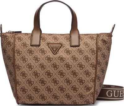 Shopper bag elegancka Guess ze sklepu: eobuwie.pl w kategorii: Torby Shopper bag - zdjęcie WP-EBWP-9KUZS-09B_0000306268104