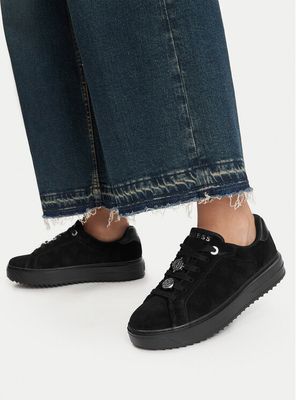 czarny Buty sportowe damskie sportowe Guess ze sklepu: eobuwie.pl w kategorii: Buty sportowe damskie
