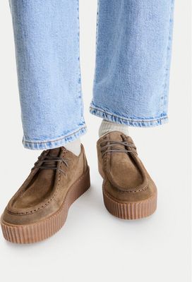 Weekend Max Mara - brązowy Buty sportowe damskie ze sklepu: eobuwie.pl w kategorii: Buty sportowe damskie