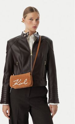 Listonoszka elegancka Karl Lagerfeld ze sklepu: eobuwie.pl w kategorii: Listonoszki - zdjęcie WP-EBWP-9KUZS-09B_0000306282919