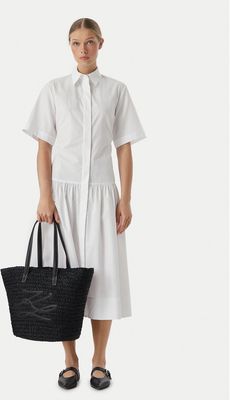 Shopper bag wakacyjna Karl Lagerfeld ze sklepu: eobuwie.pl w kategorii: Torby Shopper bag - zdjęcie WP-EBWP-9KUZS-09B_0000306283374