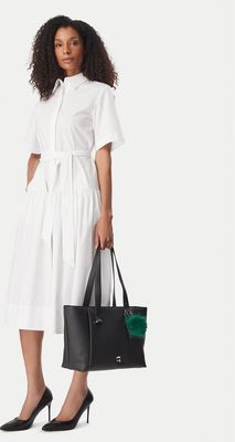 Shopper bag elegancka Karl Lagerfeld ze sklepu: eobuwie.pl w kategorii: Torby Shopper bag - zdjęcie WP-EBWP-9KUZS-09B_0000306284197