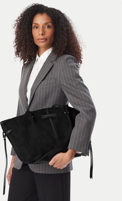 Shopper bag elegancka Karl Lagerfeld ze sklepu: eobuwie.pl w kategorii: Torby Shopper bag - zdjęcie WP-EBWP-9KUZS-09B_0000306284425