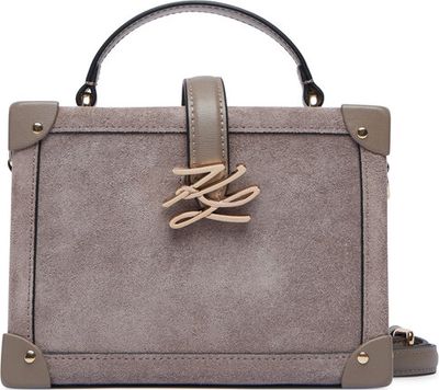 Kuferek elegancki Karl Lagerfeld ze sklepu: eobuwie.pl w kategorii: Kuferki - zdjęcie WP-EBWP-9KUZS-09B_0000306284463