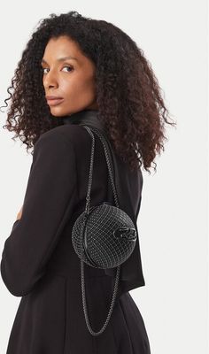 Kopertówka elegancka Karl Lagerfeld ze sklepu: eobuwie.pl w kategorii: Kopertówki - zdjęcie WP-EBWP-9KUZS-09B_0000306284586