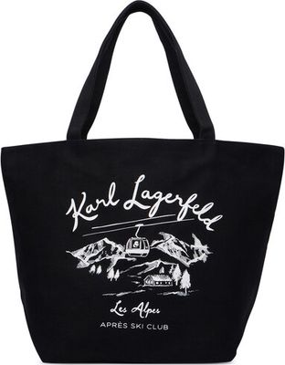 Shopper bag młodzieżowa Karl Lagerfeld ze sklepu: eobuwie.pl w kategorii: Torby Shopper bag - zdjęcie WP-EBWP-9KUZS-09B_0000306284784