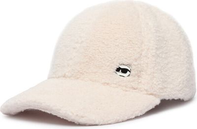 Czapka z daszkiem damska Karl Lagerfeld ze sklepu: eobuwie.pl w kategorii: Czapki z daszkiem damskie - zdjęcie WP-EBWP-9KUZS-09B_0000306284852