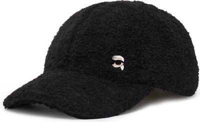 Czapka z daszkiem damska Karl Lagerfeld ze sklepu: eobuwie.pl w kategorii: Czapki z daszkiem damskie - zdjęcie WP-EBWP-9KUZS-09B_0000306284920