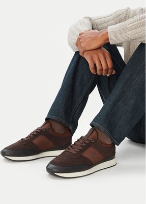 Calvin Klein - Buty sportowe męskie jesienne ze sklepu: eobuwie.pl w kategorii: Buty sportowe męskie - zdjęcie WP-EBWP-9KUZS-09B_0000306287457