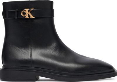 Botki jesienne Calvin Klein ze sklepu: eobuwie.pl w kategorii: Botki - zdjęcie WP-EBWP-9KUZS-09B_0000306288645