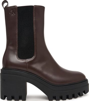 Calvin Klein - Botki jesienne ze sklepu: eobuwie.pl w kategorii: Botki - zdjęcie WP-EBWP-9KUZS-09B_0000306288881