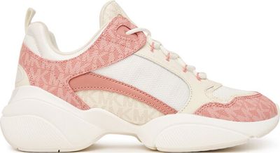 beżowy Buty sportowe damskie na wiosnę Michael Michael Kors ze sklepu: eobuwie.pl w kategorii: Buty sportowe damskie