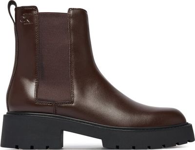 Botki jesienne Calvin Klein ze sklepu: eobuwie.pl w kategorii: Botki - zdjęcie WP-EBWP-9KUZS-09B_0000306296541