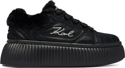 Karl Lagerfeld - Buty sportowe damskie jesienne ze sklepu: eobuwie.pl w kategorii: Buty sportowe damskie - zdjęcie WP-EBWP-9KUZS-09B_0000306307186