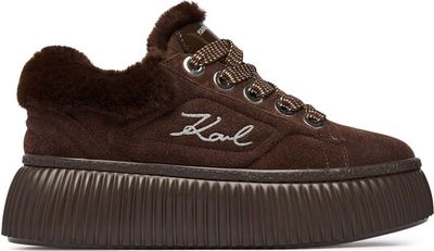 Buty sportowe damskie wiosenne Karl Lagerfeld ze sklepu: eobuwie.pl w kategorii: Buty sportowe damskie - zdjęcie WP-EBWP-9KUZS-09B_0000306307445