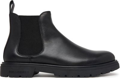 Buty zimowe męskie na jesień Karl Lagerfeld ze sklepu: eobuwie.pl w kategorii: Buty zimowe męskie - zdjęcie WP-EBWP-9KUZS-09B_0000306307926