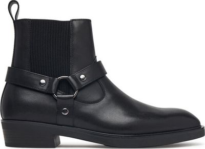 Buty zimowe męskie bez zapięcia Karl Lagerfeld ze sklepu: eobuwie.pl w kategorii: Buty zimowe męskie
