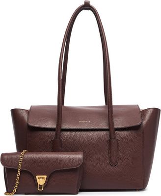 Shopper bag elegancka Coccinelle ze sklepu: eobuwie.pl w kategorii: Torby Shopper bag - zdjęcie WP-EBWP-9KUZS-09B_0000306319417