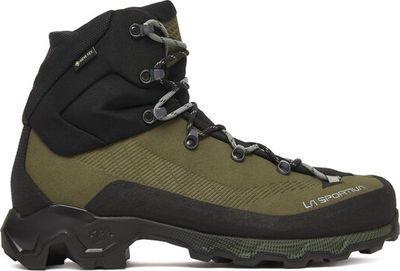 La Sportiva - zielony Buty trekkingowe męskie ze sklepu: eobuwie.pl w kategorii: Buty trekkingowe męskie