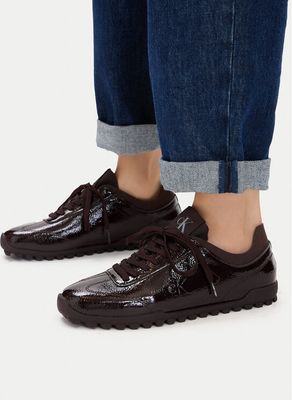 Calvin Klein - Buty sportowe damskie jesienne ze sklepu: eobuwie.pl w kategorii: Buty sportowe damskie - zdjęcie WP-EBWP-9KUZS-09B_0000306333253