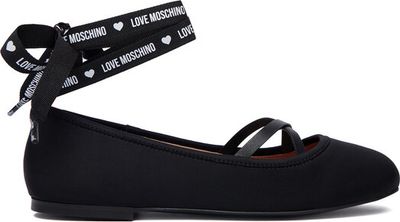 Balerinki wiosenne Love Moschino ze sklepu: eobuwie.pl w kategorii: Balerinki - zdjęcie WP-EBWP-9KUZS-09B_0000306342903