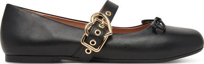 Balerinki na wiosnę Love Moschino ze sklepu: eobuwie.pl w kategorii: Balerinki - zdjęcie WP-EBWP-9KUZS-09B_0000306342934