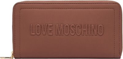 Portfel damski Love Moschino ze sklepu: eobuwie.pl w kategorii: Portfele damskie - zdjęcie WP-EBWP-9KUZS-09B_0000306356245