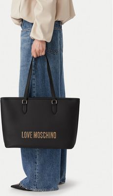Shopper bag wakacyjna Love Moschino ze sklepu: eobuwie.pl w kategorii: Torby Shopper bag - zdjęcie WP-EBWP-9KUZS-09B_0000306356306