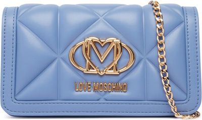 Kopertówka elegancka Love Moschino ze sklepu: eobuwie.pl w kategorii: Kopertówki - zdjęcie WP-EBWP-9KUZS-09B_0000306356535