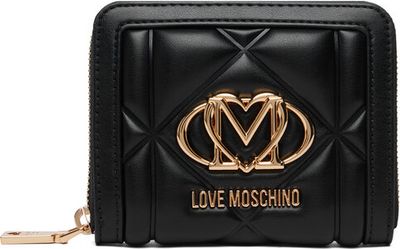 Portfel damski Love Moschino ze sklepu: eobuwie.pl w kategorii: Portfele damskie - zdjęcie WP-EBWP-9KUZS-09B_0000306356542