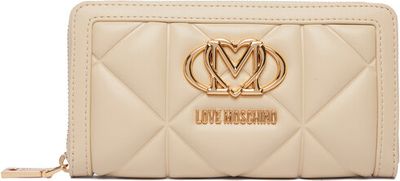 Portfel damski Love Moschino ze sklepu: eobuwie.pl w kategorii: Portfele damskie - zdjęcie WP-EBWP-9KUZS-09B_0000306356573