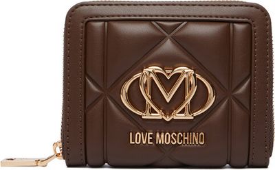 Portfel damski Love Moschino ze sklepu: eobuwie.pl w kategorii: Portfele damskie - zdjęcie WP-EBWP-9KUZS-09B_0000306356597