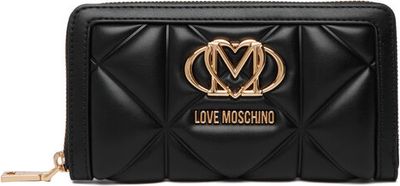 Portfel damski Love Moschino ze sklepu: eobuwie.pl w kategorii: Portfele damskie - zdjęcie WP-EBWP-9KUZS-09B_0000306356603