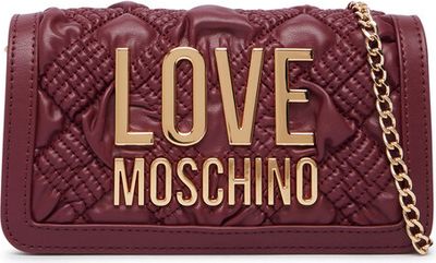 Kopertówka elegancka Love Moschino ze sklepu: eobuwie.pl w kategorii: Kopertówki - zdjęcie WP-EBWP-9KUZS-09B_0000306356610