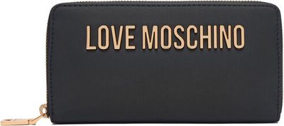 Portfel damski Love Moschino ze sklepu: eobuwie.pl w kategorii: Portfele damskie - zdjęcie WP-EBWP-9KUZS-09B_0000306356627