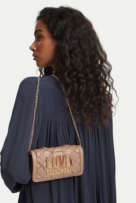 Kopertówka elegancka Love Moschino ze sklepu: eobuwie.pl w kategorii: Kopertówki