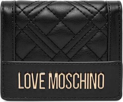 Portfel damski Love Moschino ze sklepu: eobuwie.pl w kategorii: Portfele damskie - zdjęcie WP-EBWP-9KUZS-09B_0000306356702