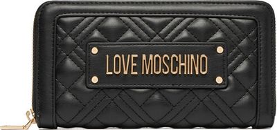 Portfel damski Love Moschino ze sklepu: eobuwie.pl w kategorii: Portfele damskie - zdjęcie WP-EBWP-9KUZS-09B_0000306356726