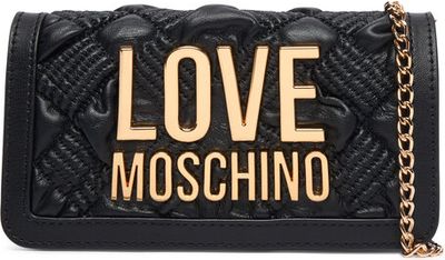 Kopertówka elegancka Love Moschino ze sklepu: eobuwie.pl w kategorii: Kopertówki - zdjęcie WP-EBWP-9KUZS-09B_0000306356740
