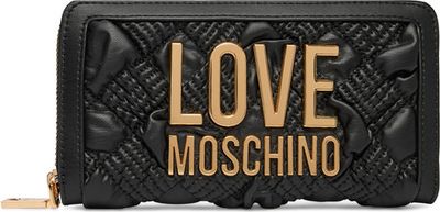 Portfel damski Love Moschino ze sklepu: eobuwie.pl w kategorii: Portfele damskie - zdjęcie WP-EBWP-9KUZS-09B_0000306356764