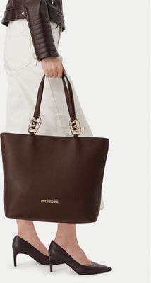 Shopper bag wakacyjna Love Moschino ze sklepu: eobuwie.pl w kategorii: Torby Shopper bag - zdjęcie WP-EBWP-9KUZS-09B_0000306357044
