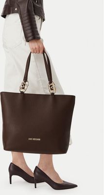 Shopper bag wakacyjna Love Moschino ze sklepu: eobuwie.pl w kategorii: Torby Shopper bag - zdjęcie WP-EBWP-9KUZS-09B_0000306357044