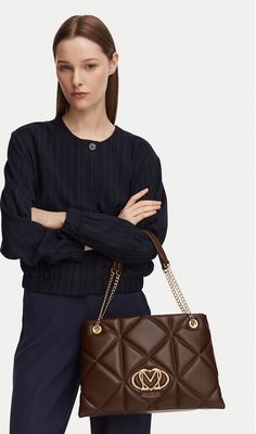 Shopper bag elegancka Love Moschino ze sklepu: eobuwie.pl w kategorii: Torby Shopper bag - zdjęcie WP-EBWP-9KUZS-09B_0000306357310