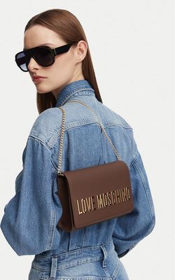 Kopertówka elegancka Love Moschino ze sklepu: eobuwie.pl w kategorii: Kopertówki - zdjęcie WP-EBWP-9KUZS-09B_0000306358034