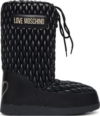 Śniegowce damskie na zimę Love Moschino ze sklepu: eobuwie.pl w kategorii: Śniegowce damskie