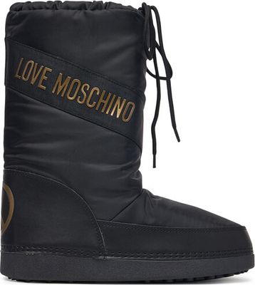 Śniegowce damskie na zimę Love Moschino ze sklepu: eobuwie.pl w kategorii: Śniegowce damskie - zdjęcie WP-EBWP-9KUZS-09B_0000306359239