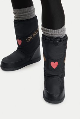 Śniegowce damskie na zimę Love Moschino ze sklepu: eobuwie.pl w kategorii: Śniegowce damskie
