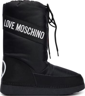 Śniegowce damskie na zimę Love Moschino ze sklepu: eobuwie.pl w kategorii: Śniegowce damskie - zdjęcie WP-EBWP-9KUZS-09B_0000306359253